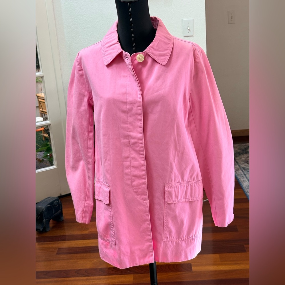 LILLY PULITZER JACKET BABY PINK WOMEN SIZE SMALL EXCELLENT COND